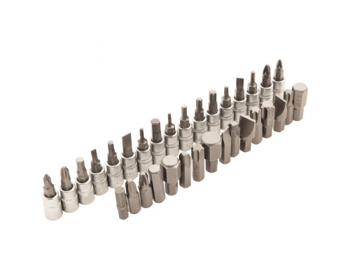 Набор инструментов 94 предмета, CrV, 1/2", 1/4" Сибртех