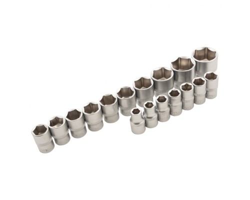 Набор инструментов 108 предметов, CrV, 1/2", 1/4" Сибртех