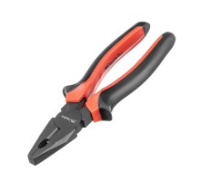 Плоскогубцы комбинированные Black Nickel, 200 мм, двухкомпонентные рукоятки Matrix