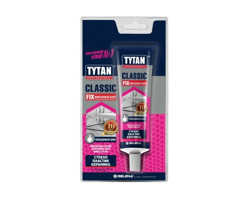 Монтажный клей Tytan Professional fix 100 мл, прозрачный