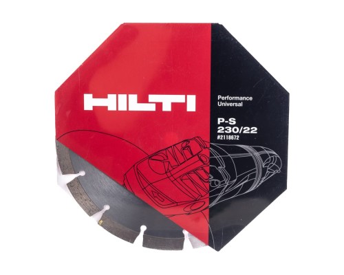 Диск алмазный  Hilti  универсальный P-S  230 х 22.2 мм 2118672