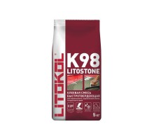 Клеевая смесь LITOKOL Litostone К98 (серая; 5 кг; класс C2F)