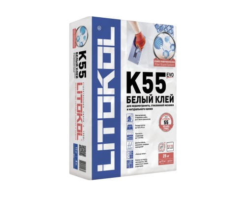 Клеевая смесь LITOKOL LitoPlus K55 класс C2, 25 кг