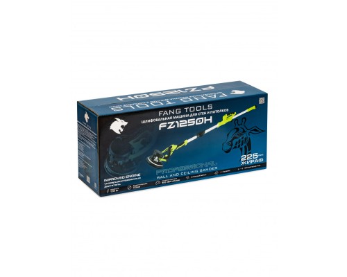 FANG TOOLS Шлифовальная машина для стен и потолков "ЖИРАФ" в кейсе 225мм FZ1250H
