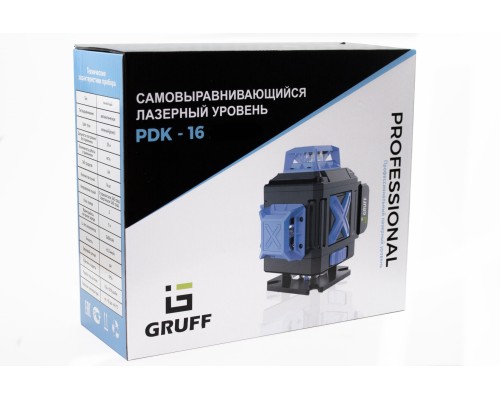 Самовыравнивающийся Лазерный уровень GRUFF PDK-16
