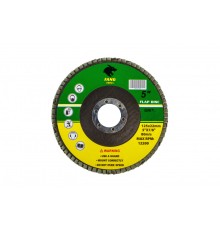 Круг лепестковый торцевой 125мм P150