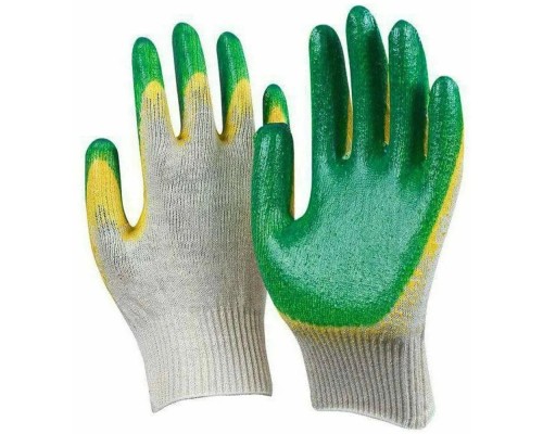 Перчатки СВС 2-облив защитные, размер: Универсальный, 10 пар