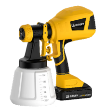 Краскопульт аккумуляторный GRUFF PD-180РТ-R
