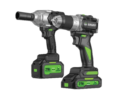 Набор 2 в 1 GRUFF шуроповерт + гайковерт GF 21-450