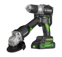 Набор 2 в 1 Шуруповерт + УШМ GRUFF GF 21-125