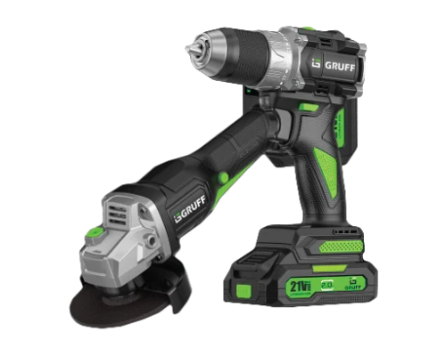 Набор 2 в 1 Шуруповерт + УШМ GRUFF GF 21-125