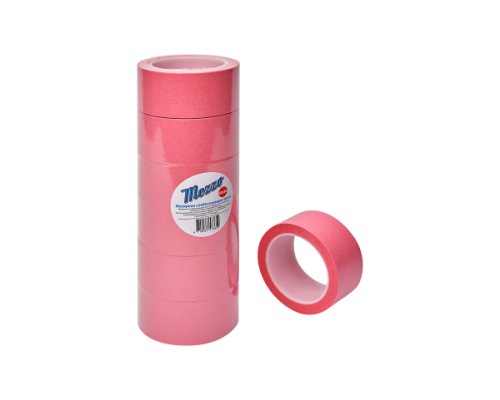 Малярная лента широкая для деликатных поверхностей 50 мм х 50м