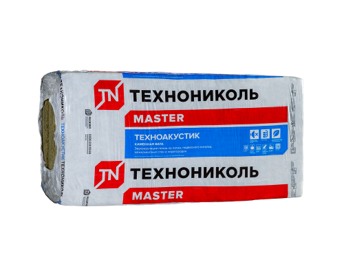 Технониколь Техноакустик 1200х600х100мм (4,32м2) (0,43м3) (6шт/уп)