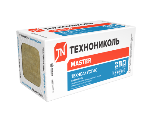 Технониколь Техноакустик 1200х600х100мм (4,32м2) (0,43м3) (6шт/уп)