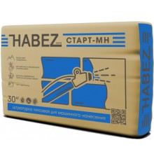 Штукатурка гипсовая Habez Старт-МН 30кг (Машинного нанесения)