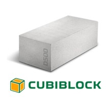 Пеноблок стеновой Cubi Profi D500 B3,5 F100 600х400х250