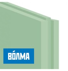 Плита гипсовая пазогребневая ПГП (влагостойкая) Волма 667х500х80мм