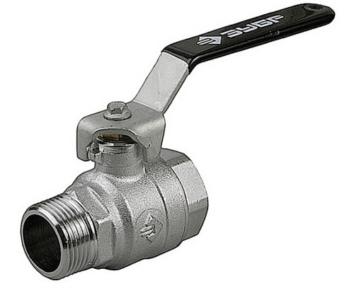 ЗУБР d 1/2″, ручка-рычаг, шаровой кран (4-51321-C-1/2) ЗУБР d 1/2″, ручка-рычаг, шаровой кран (4-51321-C-1/2)
