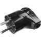 STAYER MAXElectro, черная, 16 А/220 В, 1300 Вт, угловая вилка (55161-B)