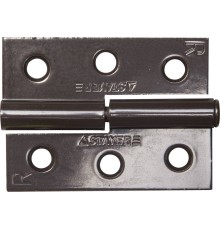 STAYER 65 x 48 x 2.0 мм, разъемная, правая, цвет коричневый, карточная петля (37613-65-3R)