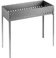 GRINDA Barbecue, 700 х 300 х 700 мм, сталь, 1.5 мм, в коробке, сборный мангал (427783)