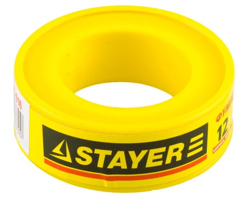 STAYER 0.075 мм х 12 мм х 10 м, 0.16 г/см3, ФУМ лента (12360-12-016)