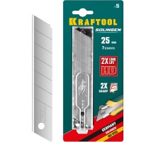 KRAFTOOL 25 мм, 5 шт, сегментированные лезвия (09607-25-S5)