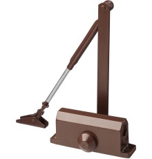 STAYER MAXComfort, до 40 кг, коричневый серебро, дверной доводчик (37917-50)