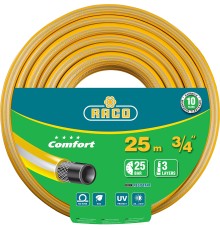 RACO COMFORT, 3/4″, 25 м, 25 атм, трёхслойный, армированный, поливочный шланг (40303-3/4-25)