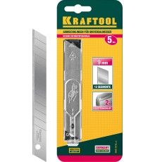 KRAFTOOL 9 мм, 5 шт, Сегментированные лезвия (09601-09-S5)