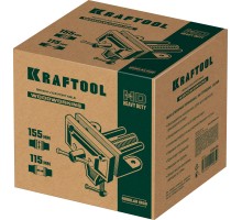 KRAFTOOL 155 мм, на струбцине, Столярные переносные тиски (32720-155)