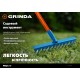 GRINDA PS-12 FIBER, 380 х 100 х 1530 мм, 12 витых зубцов, нержавеющая сталь, фибергласовый черенок, садовые грабли, PROLine (39482-12)