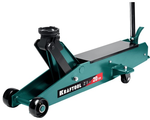 KRAFTOOL HIGH-LIFT, 20 т, 220 - 680 мм, для тяжелой техники, подкатной домкрат (43455-20)