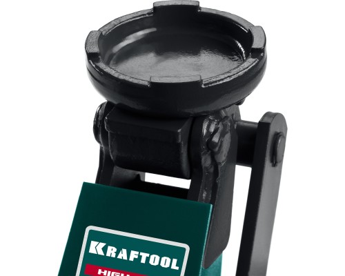 KRAFTOOL HIGH-LIFT, 20 т, 220 - 680 мм, для тяжелой техники, подкатной домкрат (43455-20)