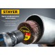 STAYER d 30 x 15 мм, P320, на шпильке d 6 мм, круг шлифовальный лепестковый (36606-320)