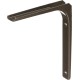 STAYER 200 х 250 х 1.2 мм, коричневый, уголок-кронштейн (37412-3)