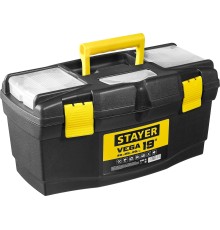 STAYER VEGA-19, 490 х 250 х 250 мм, (19″), пластиковый ящик для инструментов (38105-18)