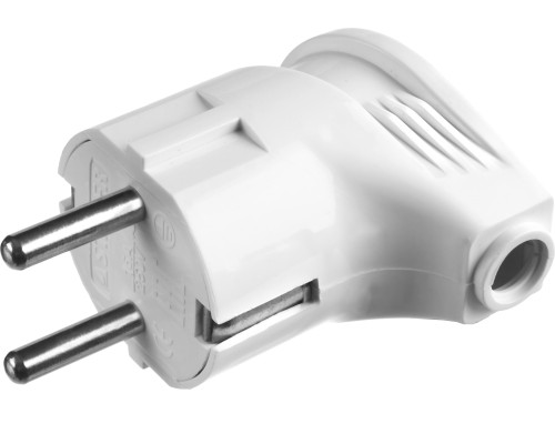 STAYER MAXElectro, белая, 16 А/220 В, 1300 Вт, угловая вилка (55161-W) STAYER MAXElectro, белая, 16 А/220 В, 1300 Вт, угловая вилка (55161-W)