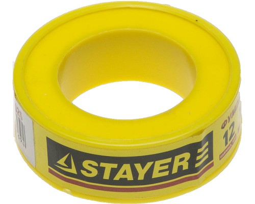 STAYER 0.075 мм х 12 мм х 10 м, 0.25 г/см3, ФУМ лента (12360-12-025)