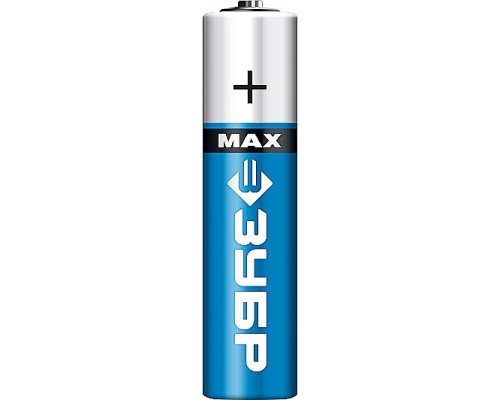 ЗУБР TURBO-MAX, ААА х 4, 1.5 В, алкалиновая батарейка (59203-4C) ЗУБР TURBO-MAX, ААА х 4, 1.5 В, алкалиновая батарейка (59203-4C)