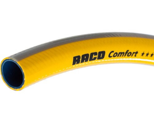 RACO COMFORT, 3/4″, 50 м, 25 атм, трёхслойный, армированный, поливочный шланг (40303-3/4-50)