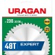 URAGAN Expert, 230 х 32/30 мм, 48Т, пильный диск по дереву (36802-230-32-48)