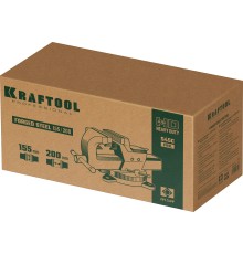 KRAFTOOL Forge-155/200, с регулировкой компенсации люфта, кованые стальные тиски (32700-200)