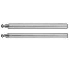 ЗУБР 2 шт, 2.0 x 3.2 x 38 мм, набор алмазных мини-шарошек (35923)