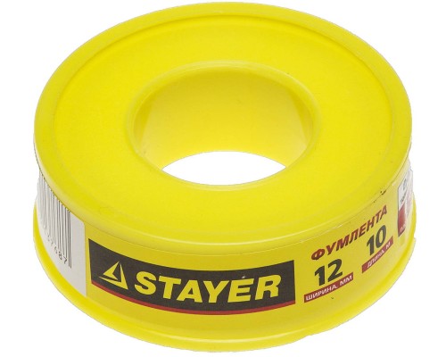 STAYER 0.075 мм х 12 мм х 10 м, 0.40 г/см3, ФУМ лента (12360-12-040)