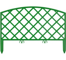 GRINDA Плетень, 24 х 320 см, зеленый, 7 секций, декоративный забор (422207-G)