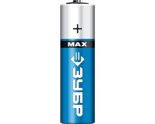 ЗУБР TURBO-MAX, АА х 2, 1.5 В, алкалиновая батарейка (59206-2C) ЗУБР TURBO-MAX, АА х 2, 1.5 В, алкалиновая батарейка (59206-2C)