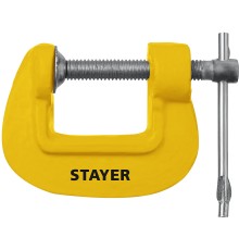 STAYER S-25, 25 мм, чугунная струбцина (3215-025)