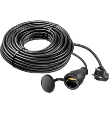 ЗУБР КГ-325-Ш, КГ, 3 х 2.5 мм2, 30 м, IP44, 4000 Вт, силовой удлинитель-шнур, Профессионал (55017-30)