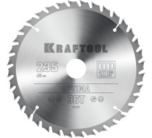 KRAFTOOL Optima, 235 х 30 мм, 36Т, пильный диск по дереву (36951-235-30)